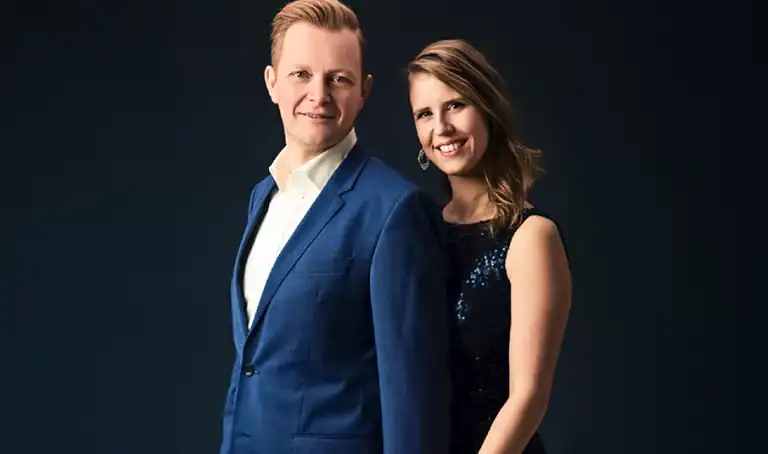 Thomas Storm og Mette Marie Øyen ved opera koncert på Søbygaard Koncerterne