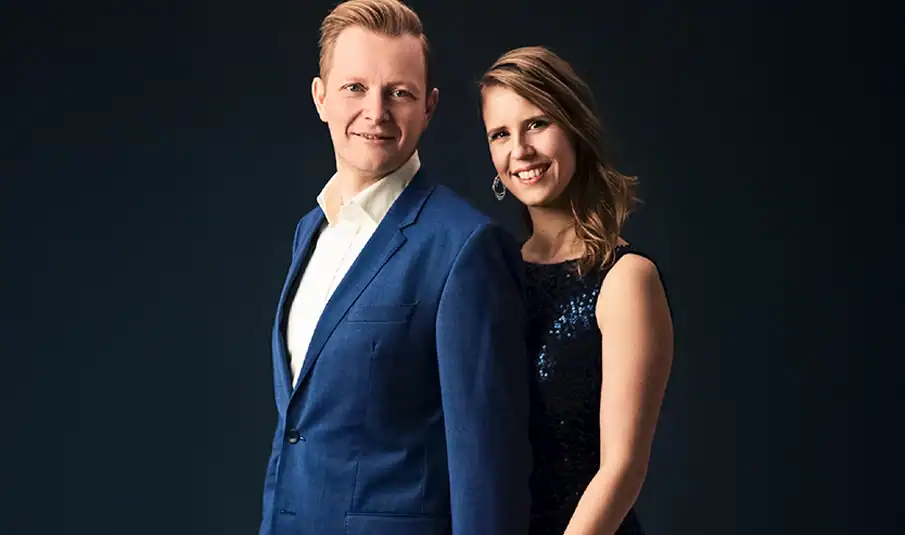 Thomas Storm og Mette Marie Øyen ved opera koncert på Søbygaard Koncerterne