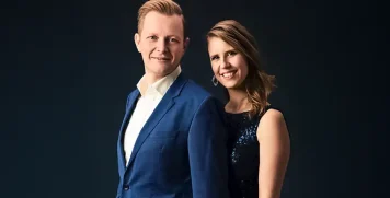 Thomas Storm og Mette Marie Øyen ved opera koncert på Søbygaard Koncerterne